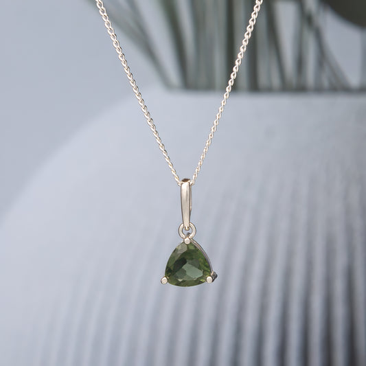 Natural Moldivite Pendant