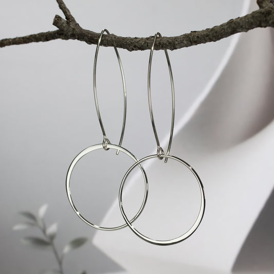 Hoop Circle Earrings