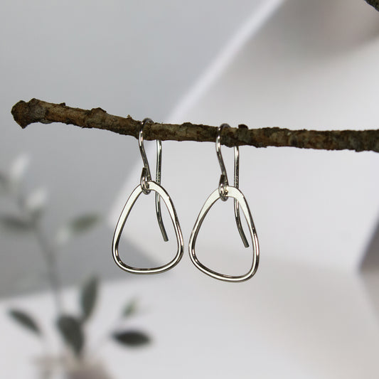 Abstract Triangle Earrings