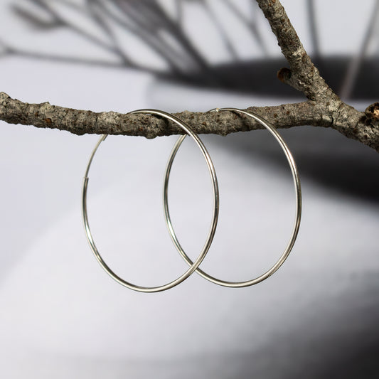 Infinity Hoop Earrings