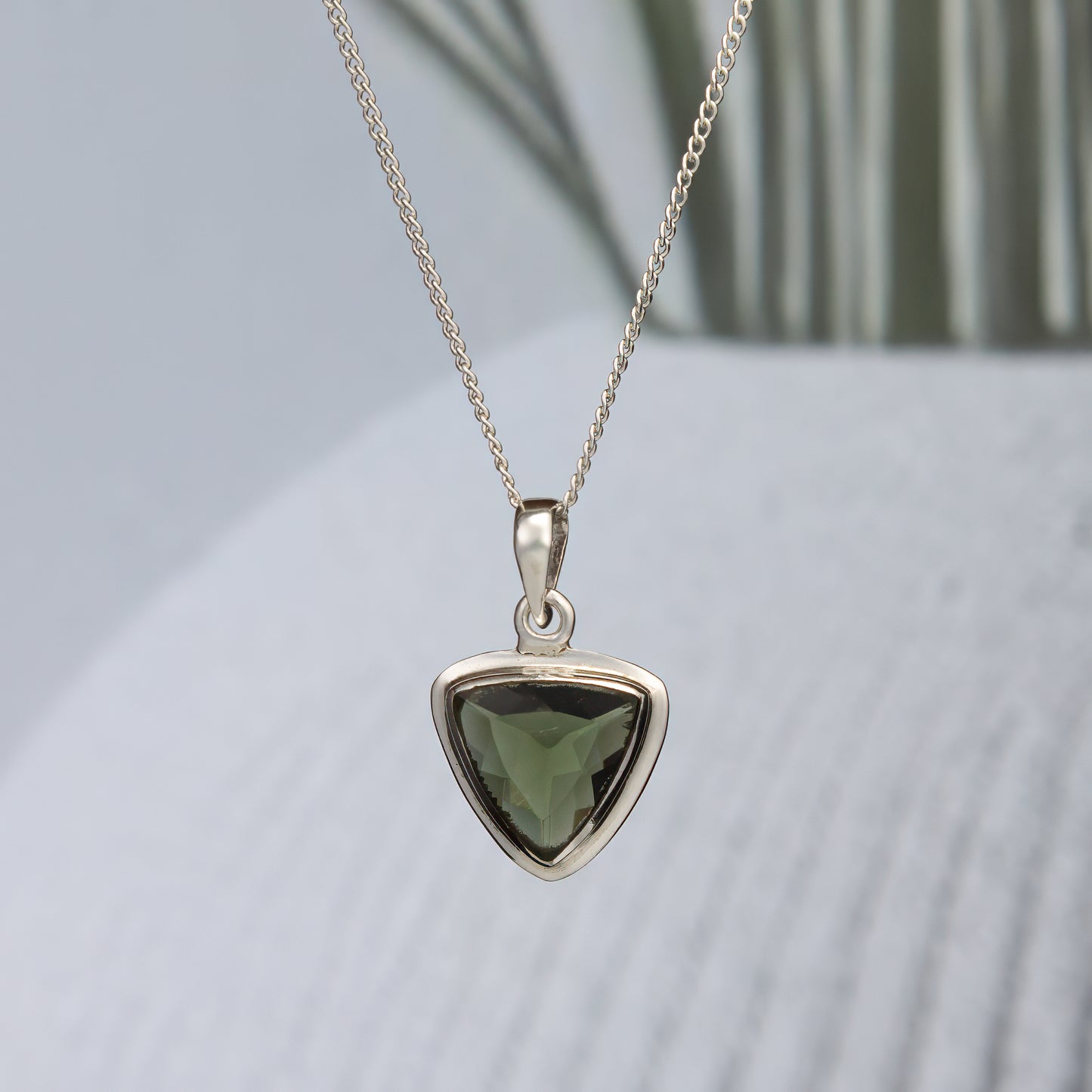 Natural Moldivite Pendant