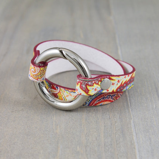 Light Paisley Spring Gate Bracelet