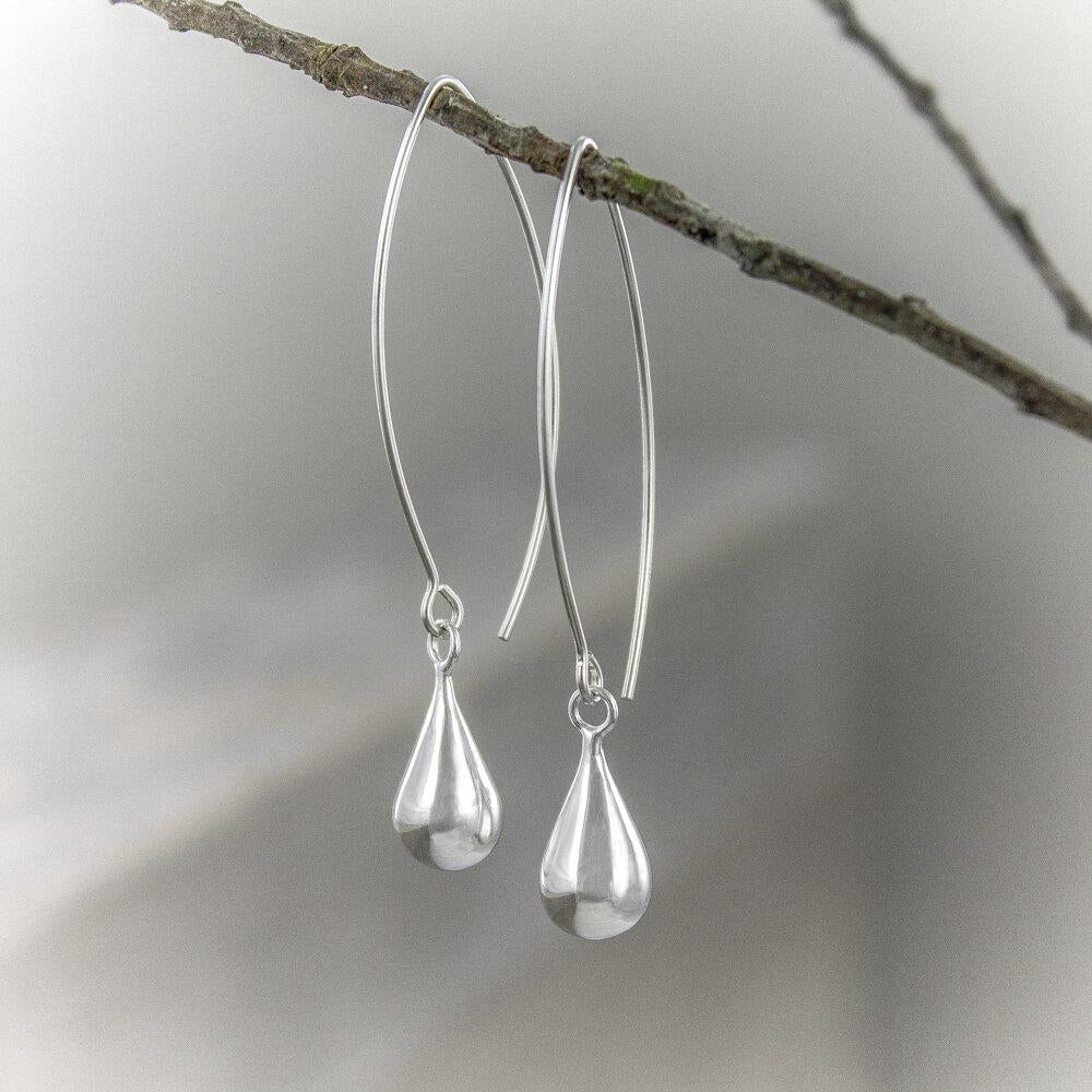 Sterling Teardrop Earrings