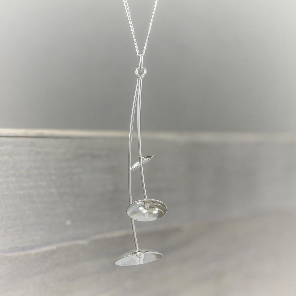 Sterling Domes Necklace