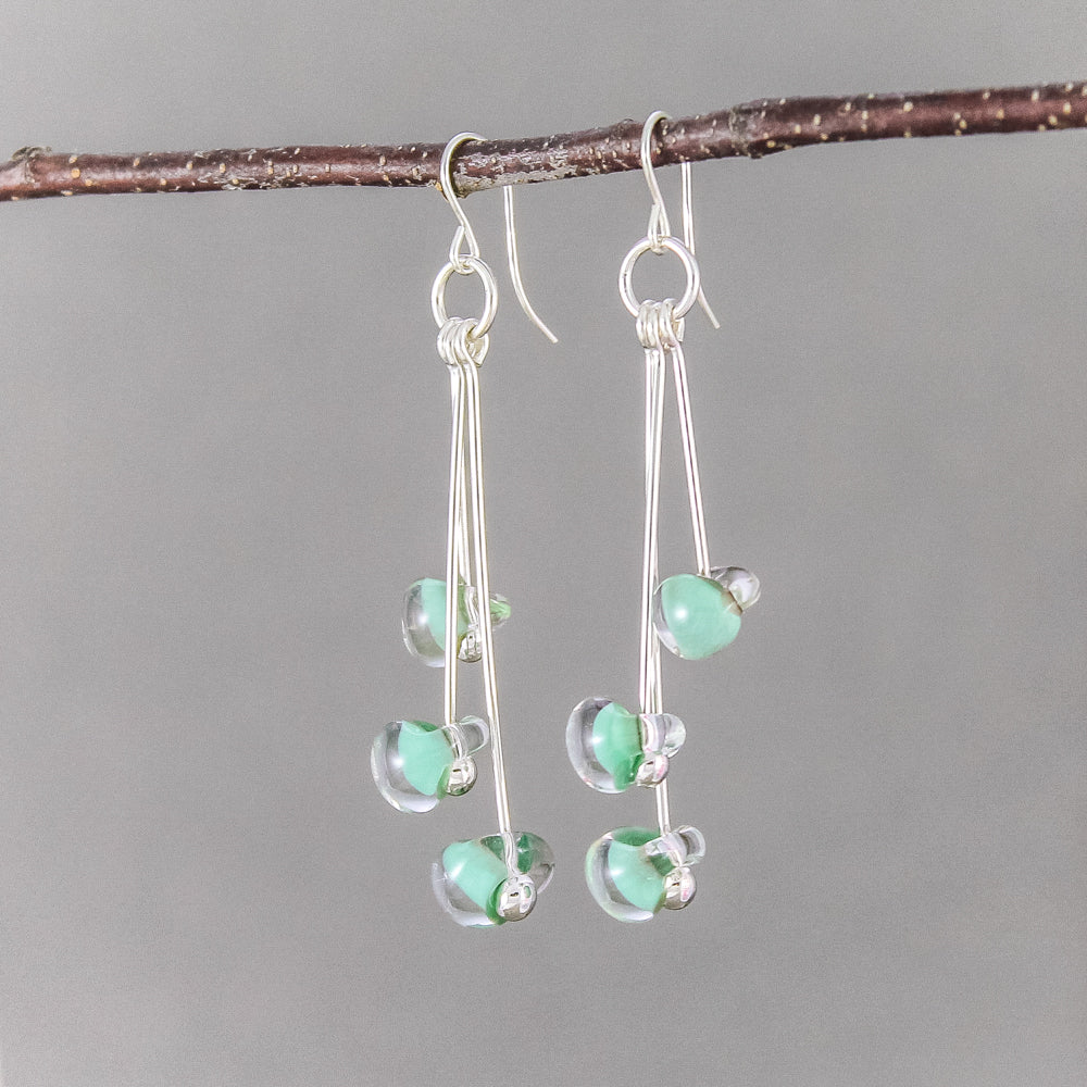 Ocean Teardrop Earrings