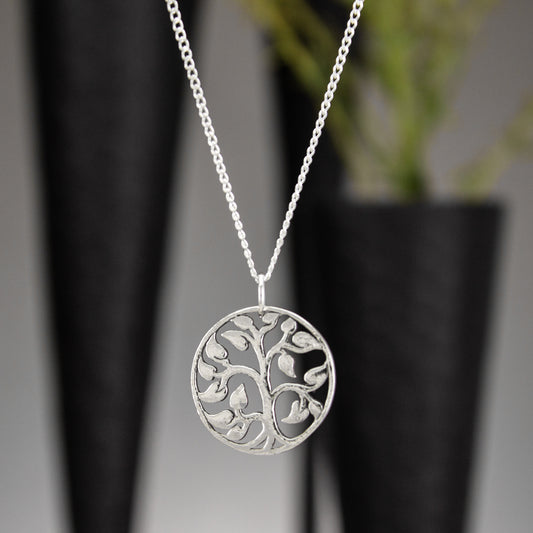 Tree of Life Sterling Pendant