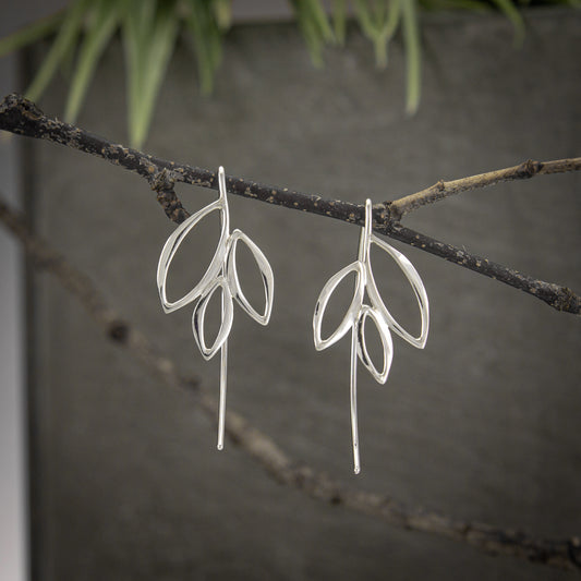 Leaf Marquis Earrings